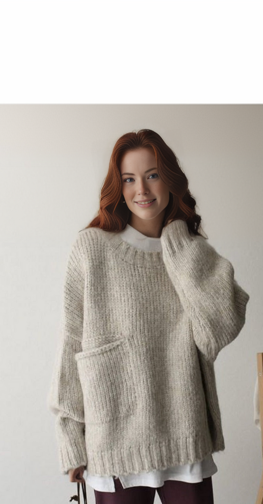 Oversized Strickpullover - AutumnComfort