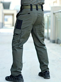 Trendige Unifarbene Herren Cargo Hose - Lars