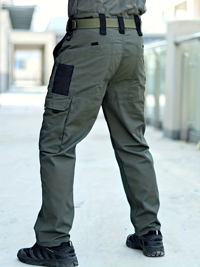 Trendige Unifarbene Herren Cargo Hose - Lars