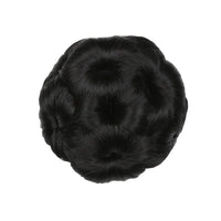 Blumenförmige Haarklammer mit Hairextension – Fiora