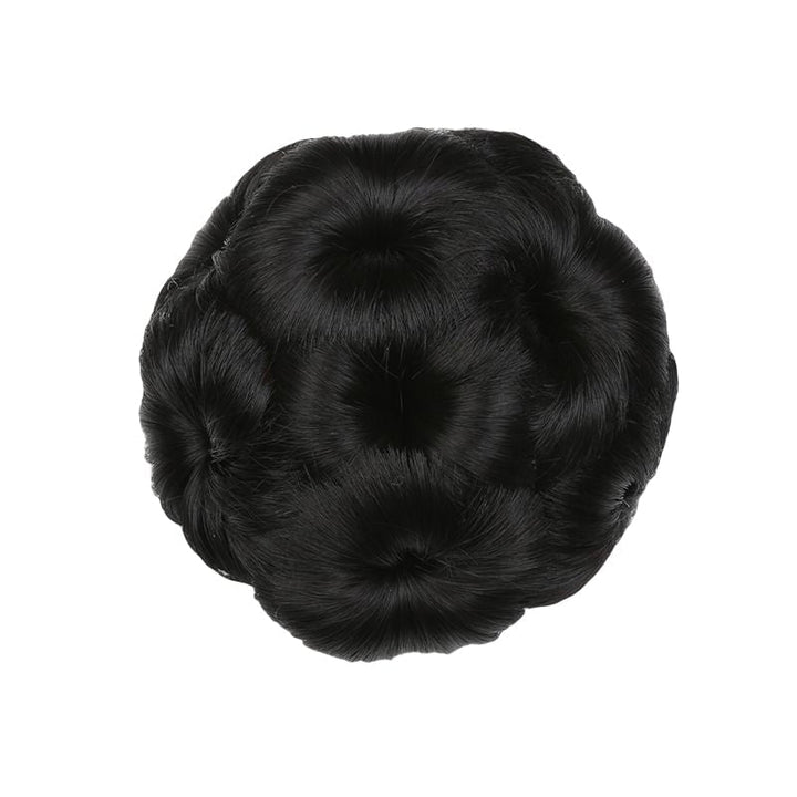Blumenförmige Haarklammer mit Hairextension – Fiora
