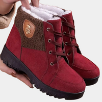 Warme gefütterte Winterstiefel für Damen - Sienna