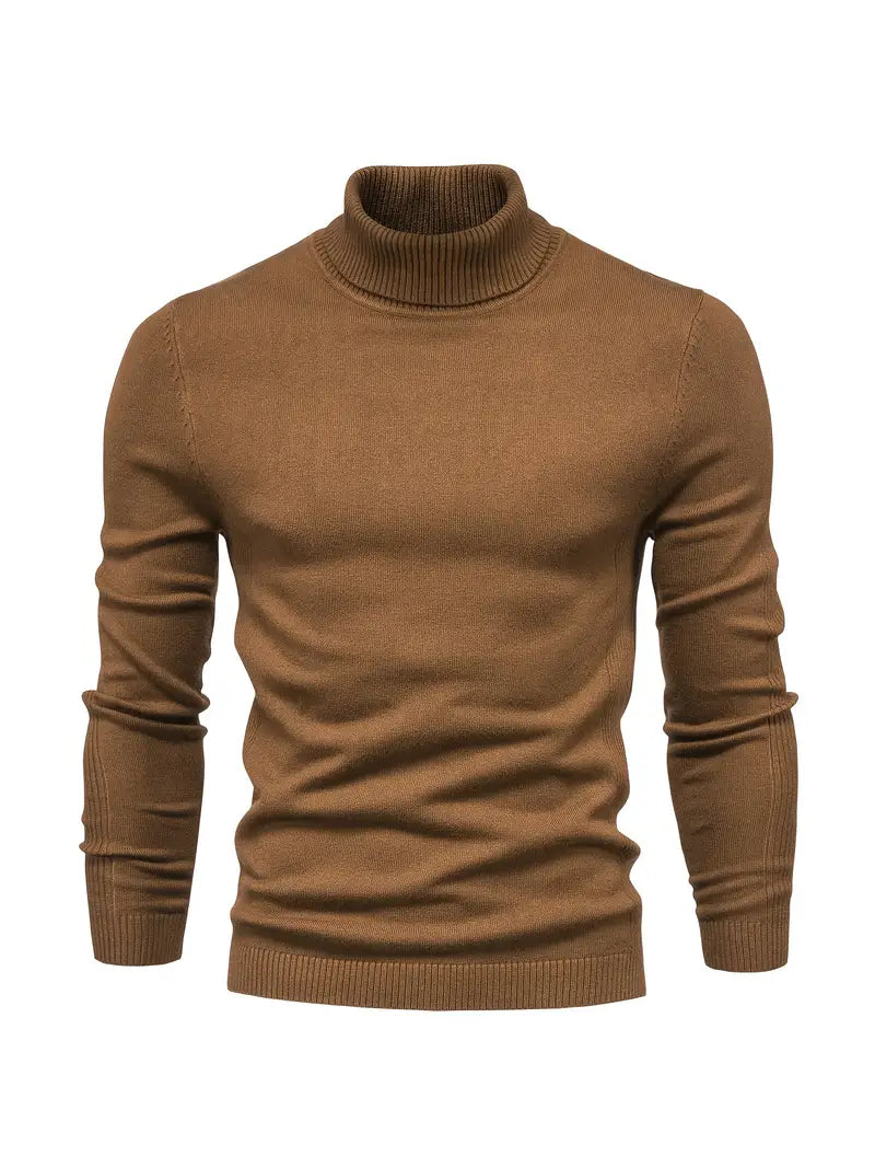 Trendiger Herrenrollkragenpullover - Lars