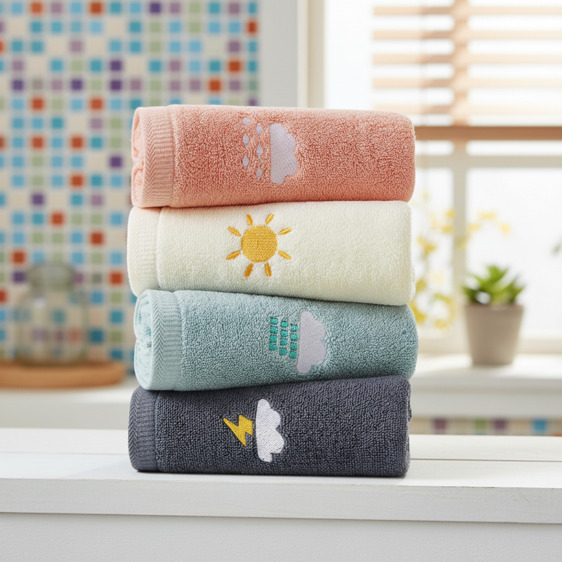 4-Teiliges Waschlappenset - KiddoTowel