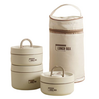 Mehrlagige isolierte Lunchbox mit GRATIS Tragetasche - ThermoBox