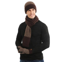 Gebreide Set | Met wollen muts, handschoenen en sjaal!