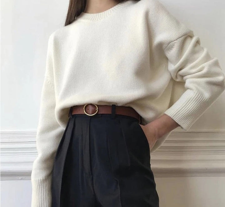 Anna Kaschmir Bliss Pullover | Weich & Gemütlich