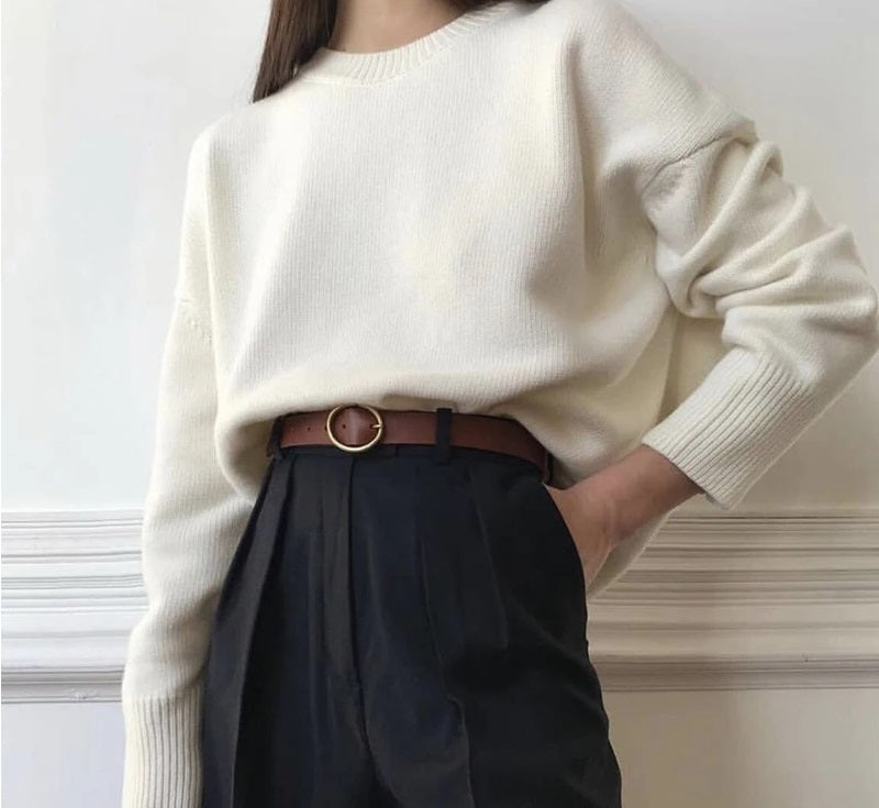 Anna Kaschmir Bliss Pullover | Weich & Gemütlich