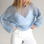 Luna Durchsichtiger Pullover | Rein & Luftig