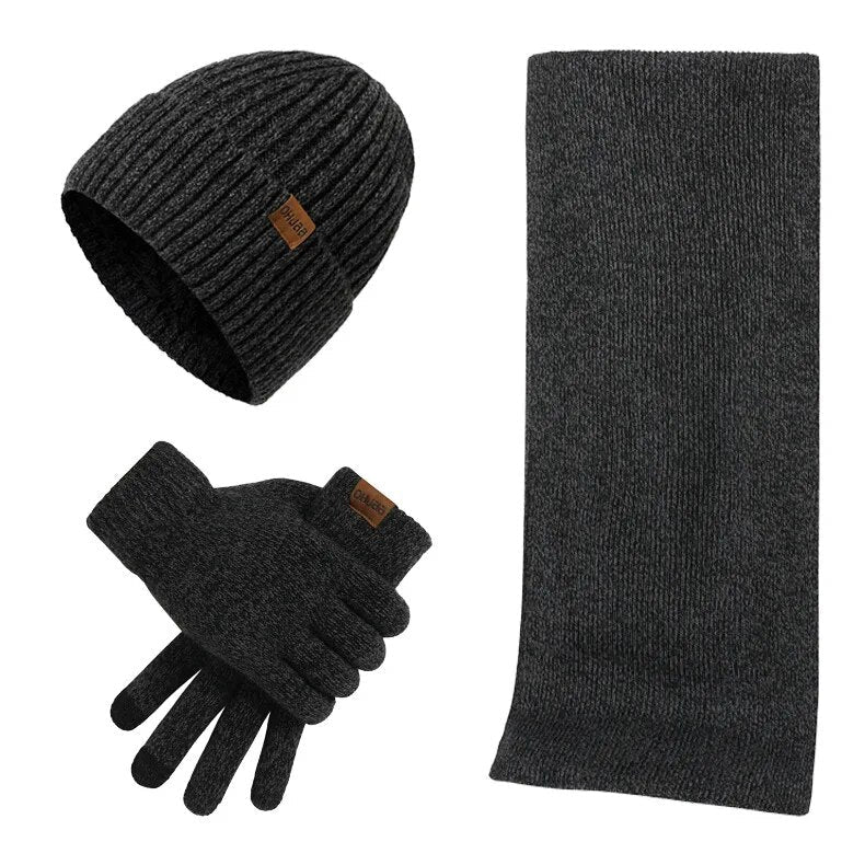 Stoere Winterset | Met stoere muts, sjaal en handschoenen!