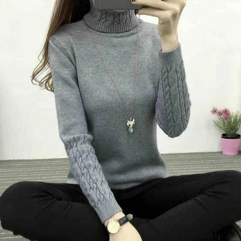 Zoë Knitted Turtleneck | Soft & Comfy
