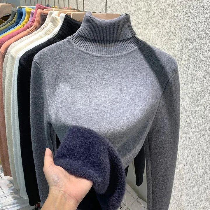 Emma Samt Delight Pullover | Gemütlich & Stilvoll