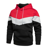 Patchwork Hoodie | Warme Fleece-Streetwear
