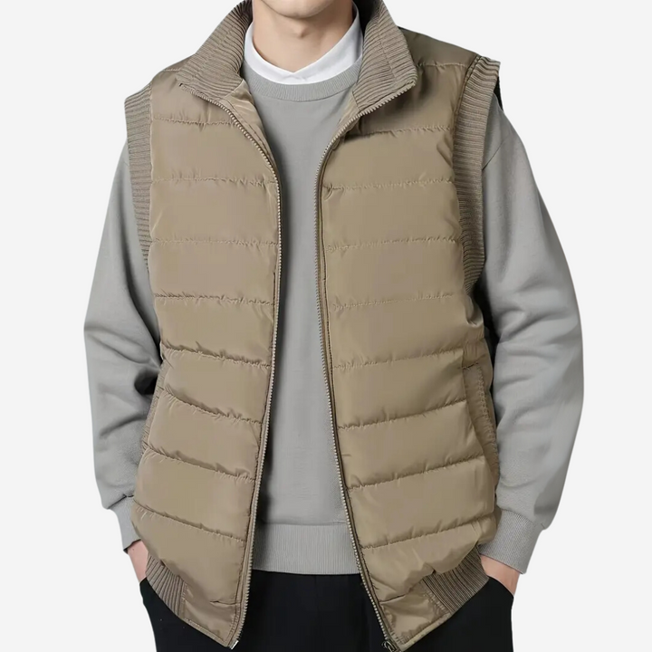 Heren Outdoor Bodywarmer gevoerd & waterafstotend – Arvid