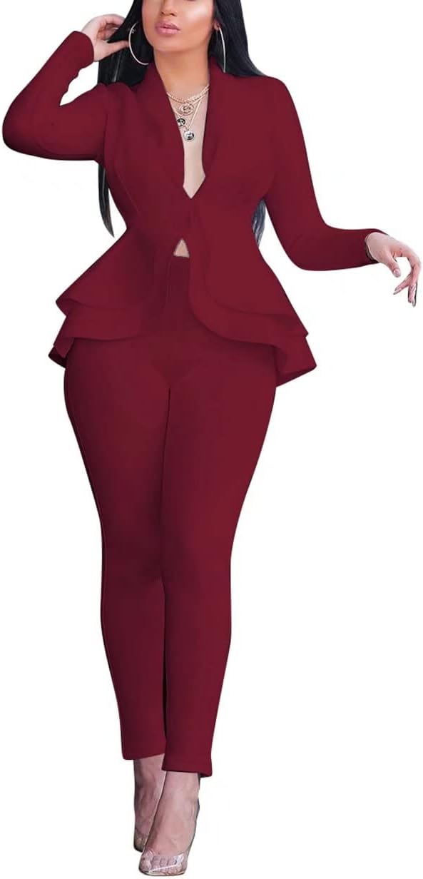 Blazer en Broek Set - Faylinn