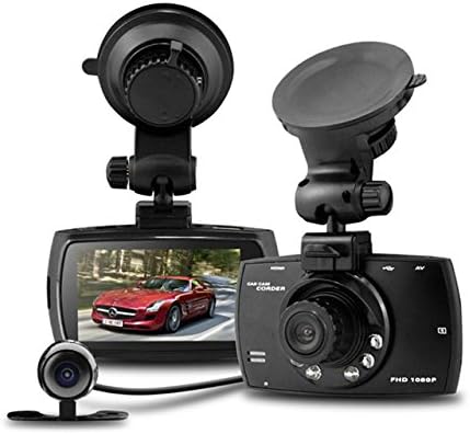 Auto-Dashcam mit Dual-Lens G30 2.7" LCD Full HD 1080P mit G-Sensor