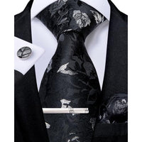Men's Paisley Formal Tie Set - Refined Wedding & Event Accessories 19