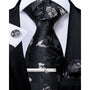 Men's Paisley Formal Tie Set - Refined Wedding & Event Accessories 19