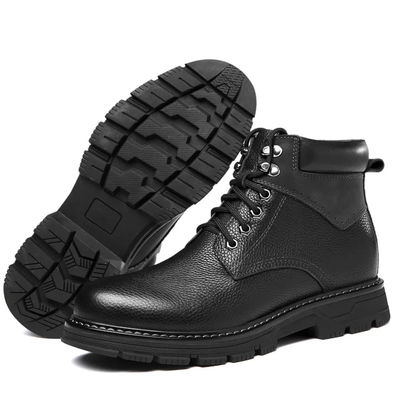 Leather Winter Shoes | Genuine Winter Warmers