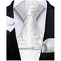 Men's Paisley Formal Tie Set - Refined Wedding & Event Accessories 30
