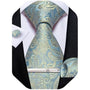 Men's Paisley Formal Tie Set - Refined Wedding & Event Accessories 7