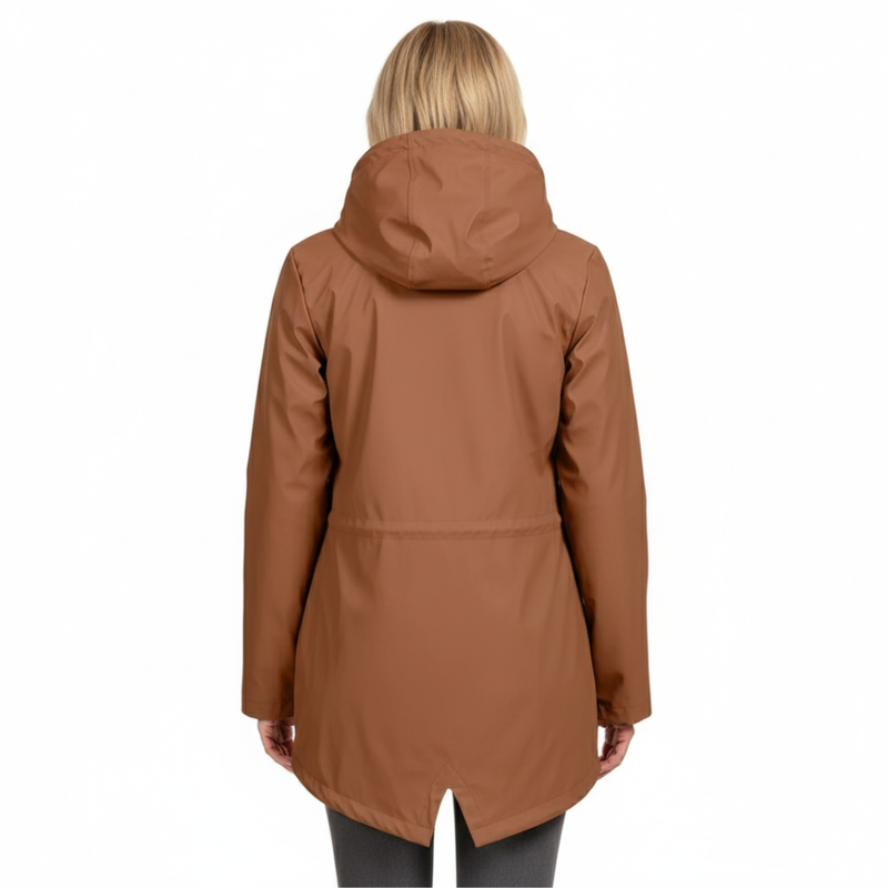 Waterproof Women's Jacket – Fleece Lined – With Hood 3
