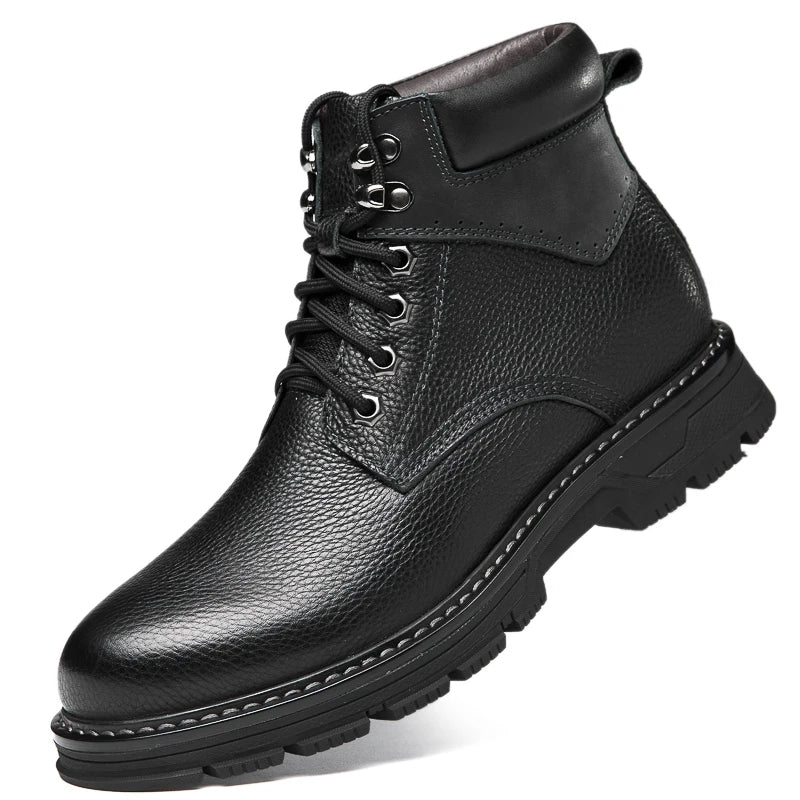 Leather Winter Shoes | Genuine Winter Warmers