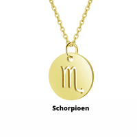 Zodiac Sign Necklace | Stainless Steel so it does not discolor