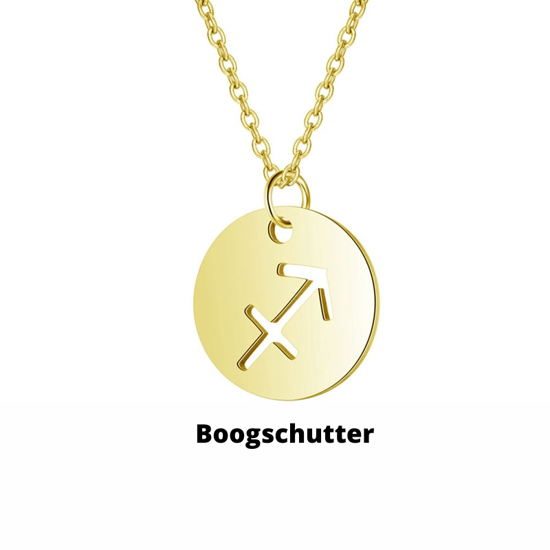 Zodiac Sign Necklace | Stainless Steel so it does not discolor