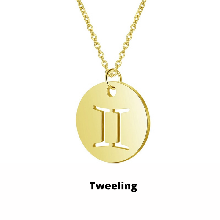 Zodiac Sign Necklace | Stainless Steel so it does not discolor