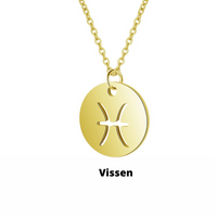 Zodiac Sign Necklace | Stainless Steel so it does not discolor
