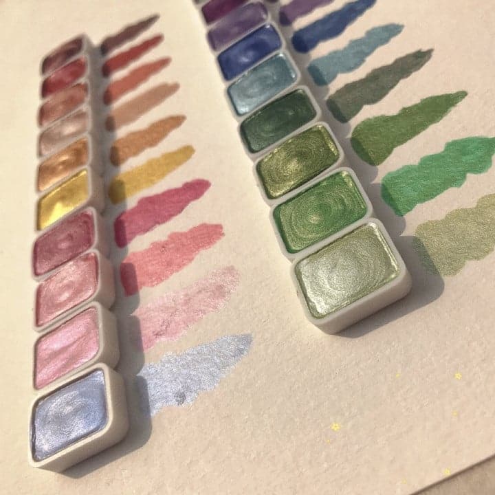 Mehrfarbiges Aquarellfarben-Set - ColorCrafter