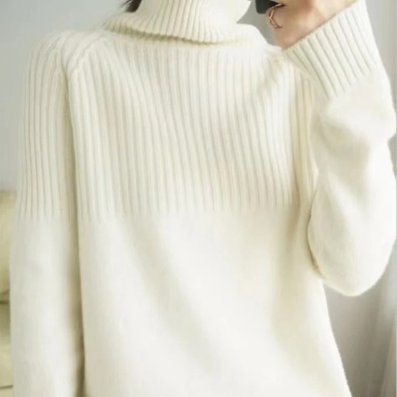 Trendiger Rollkragenpullover für Damen - Serena