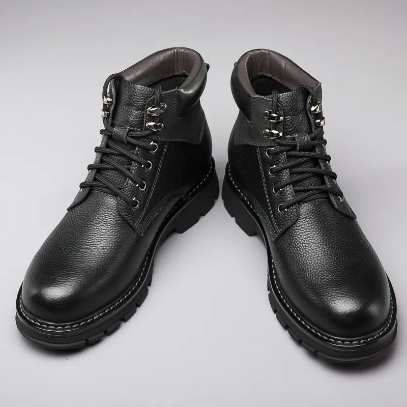 Leather Winter Shoes | Genuine Winter Warmers