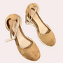 Bequeme Damen-Wedgesandalen mit verstellbarem Riemen und Keilabsatz - Alina