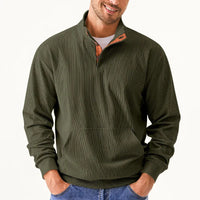 Herren-Sweater mit Stehkragen - Liam