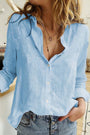 Elegante Leinenbluse - Celi