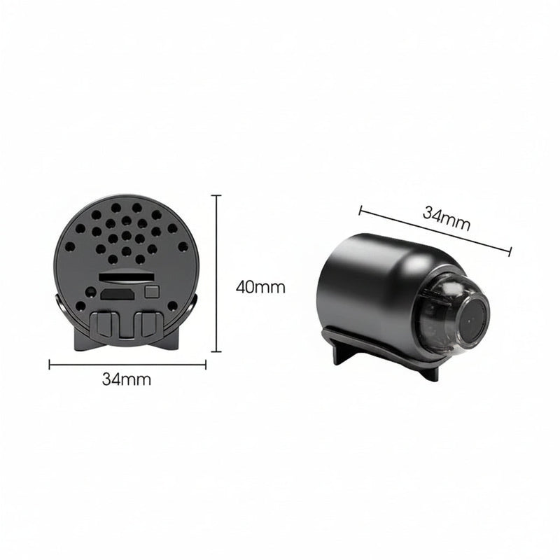 Mini WiFi Security Camera 1080p | Covert Night Vision | Motion Alert | Audio 10