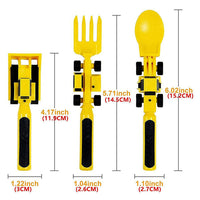 Bulldozer Children's Cutlery Set - ConstructoFork