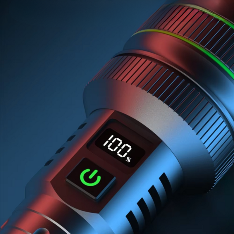 Extreme Bright and Zoomable LED Flashlight - PowerBeam