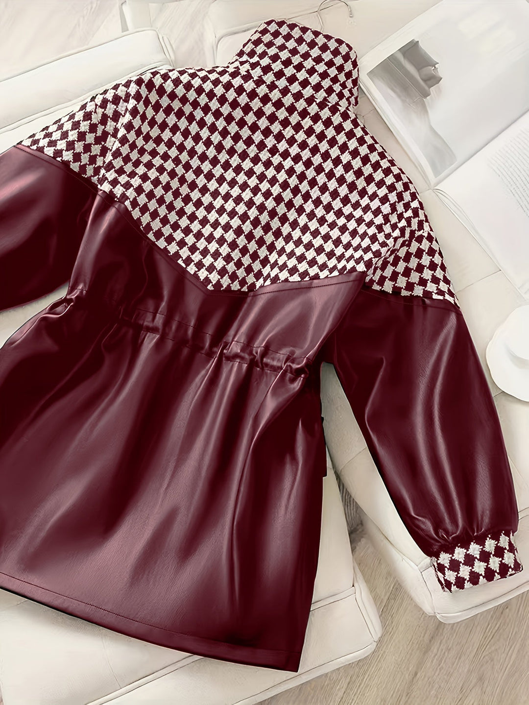 Damen-Plüschjacke für Herbst & Winter – Maribel