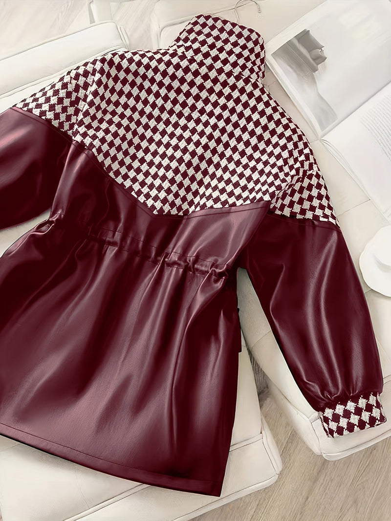 Damen-Plüschjacke für Herbst & Winter – Maribel