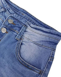 Trendige Jeanshose mit hoher Taille - Mila