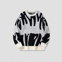 Pullover mit Kühnem Abstraktem Muster - Tobias