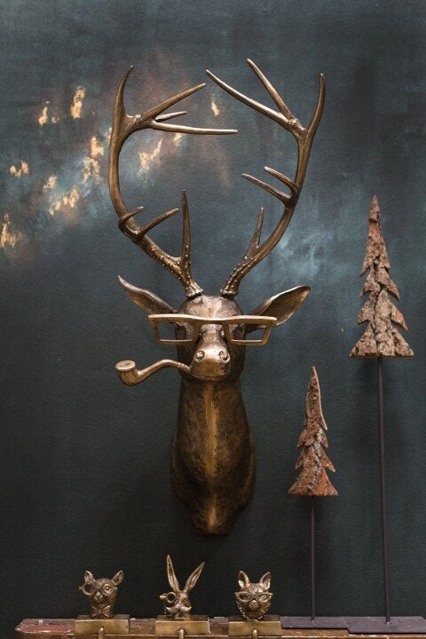 Speelse Dierenhoofd Muurdecoratie - WallCritters