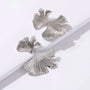 Blumenohrringe in Gold und Silber - Liora