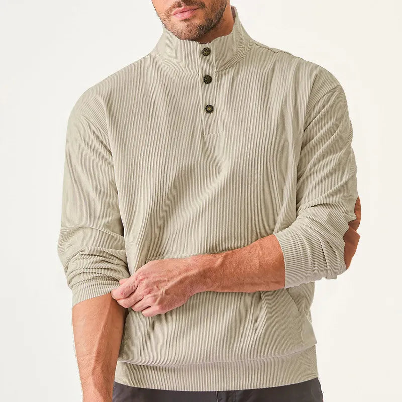 Herren-Sweater mit Stehkragen - Liam
