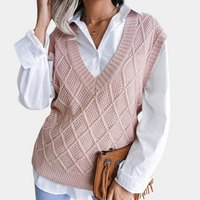 Angeza - Trendy Knitted Sweater for Women