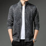 StripeZip Weste | Trendige gestreifte Winterweste