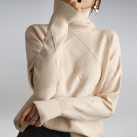 Stilvoller Damenrollkragenpullover - Isabella